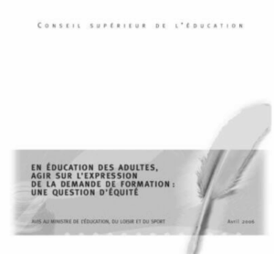 En éducation des adultes, agir sur l’expression de la demande en formation : une question d’équité