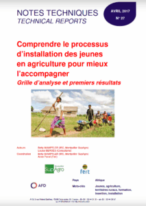 Comprendre le processus d’installation des jeunes en agriculture pour mieux l’accompagner – Notes Techniques