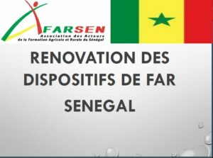 Rénovation des dispositifs de FAR au Sénégal (Présentation powerpoint)