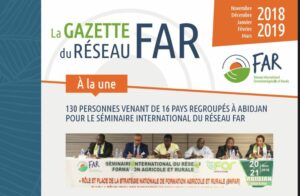 Gazette du réseau FAR – novembre 2018 à mars 2019