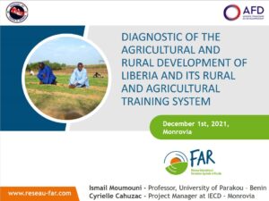 Liberia / Diagnostic of the agricultural and rural sector and its rural and agricultural training system