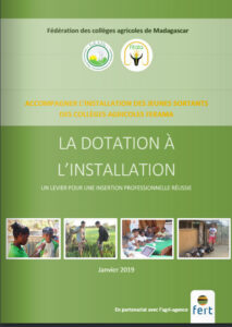 La dotation à l’installation des jeunes sortants de Fekama