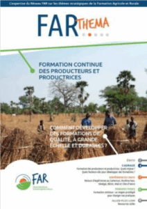 FAR Thema#2 / Formation des producteurs et productrices