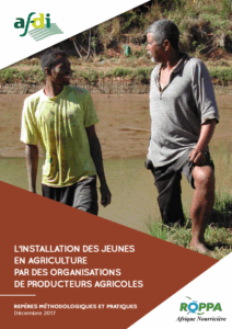 L’installation des jeunes en agriculture par des organisations de producteurs agricoles